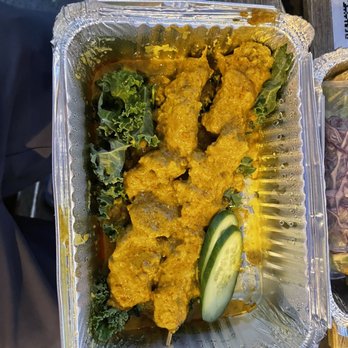 Quantum Leap - Seitan Satay Skewers - Vegetarian Near Me - New York, New York Quantum Leap - Seitan Satay Skewers - Vegetarian Near Me - New York, New York