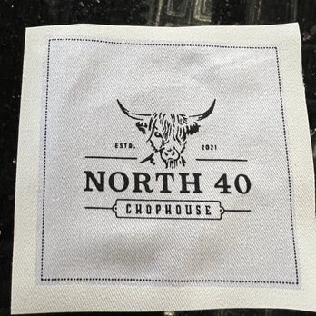 North 40 Chophouse - Napkin - Steakhouses Near Me - North Platte, Nebraska