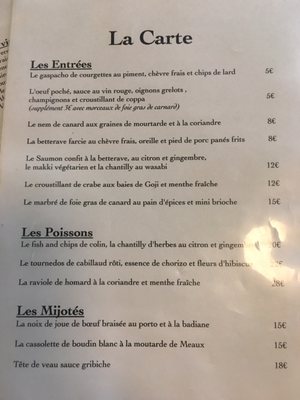Menu photo 2 Chez Madeleine Cour-Cheverny, 41