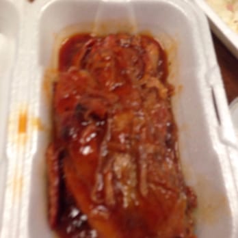 Joe's Grill Express - BBQ PORK, sweet and pineapple-ish flavor comes with rice. I like it although i was expecting a different appearance. - American Near Me - Honolulu, Hawaii