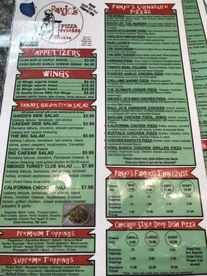 Panjo's Pizza by null