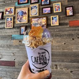 Mini Upside Down Halo-halo (sub ube ice cream)
