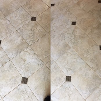 Quest Carpet and Stone Care - Before and after tile cleaning - Carpet Cleaning Near Me Quest Carpet and Stone Care - Before and after tile cleaning - Carpet Cleaning Near Me