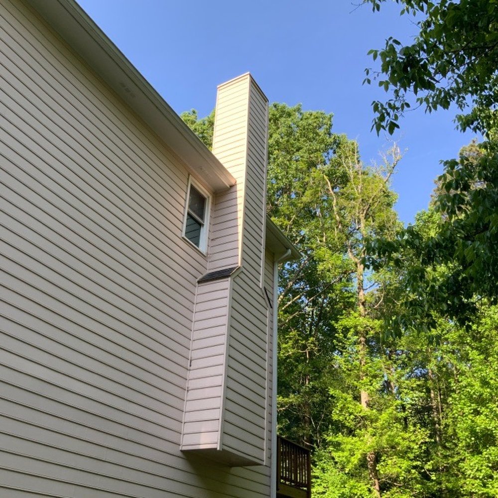 Sms Painting - Tall chimney..not easy to repair. - Painters Near Me Sms Painting - Tall chimney..not easy to repair. - Painters Near Me