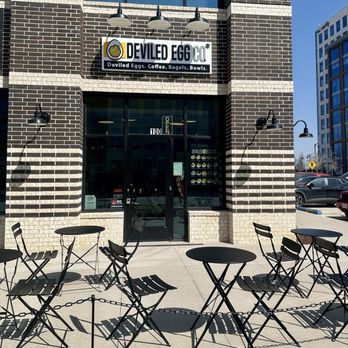 Deviled Egg Co - Outdoor seating for nice days - Specialty Food Near Me - Coppell, Texas