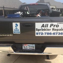 All Pro Sprinkler Repair - A +BBB Rated!