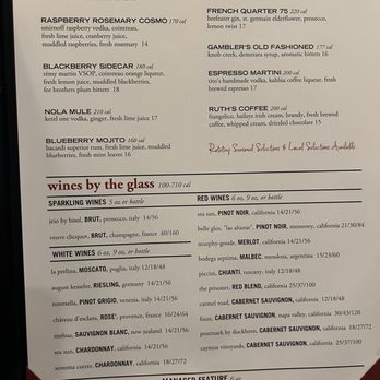 Ruth's Chris Steak House - Menu - Steakhouses Near Me - San Antonio, Texas Ruth's Chris Steak House - Menu - Steakhouses Near Me - San Antonio, Texas
