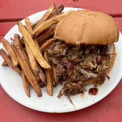 Harbor Restaurant, Bar & Marina - Pulled Pork Sandwich