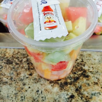 Rosabella's Cafe & Bakery - Fresh fruit ready to go, great idea to include Tapatio with it. - Bakeries Near Me - Ventura, California Rosabella's Cafe & Bakery - Fresh fruit ready to go, great idea to include Tapatio with it. - Bakeries Near Me - Ventura, California