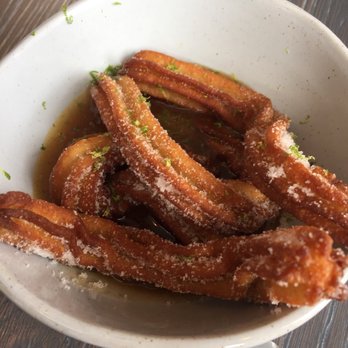 Señor Bear - Churros! Omg, so good that we got them to both start and finish our meal! - Latin American Near Me - Denver, Colorado Señor Bear - Churros! Omg, so good that we got them to both start and finish our meal! - Latin American Near Me - Denver, Colorado