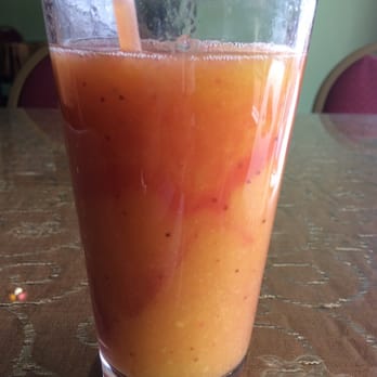 Casablanca Restaurant  - Strawberry mango juice. - Mediterranean Near Me - Denver, Colorado