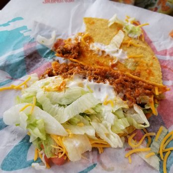 Taco Bell - Again just a dot of sour cream - Fast Food Near Me - Saint Louis, Missouri