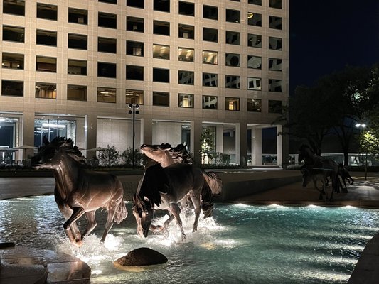 The Mustangs of Las Colinas Sculpture and Museum and Visitors Center by null