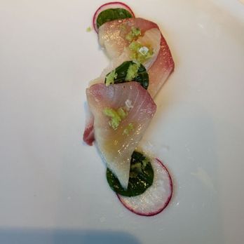 Votum Restaurant - Hamachi crudo - Seafood Near Me - Hood River, Oregon Votum Restaurant - Hamachi crudo - Seafood Near Me - Hood River, Oregon