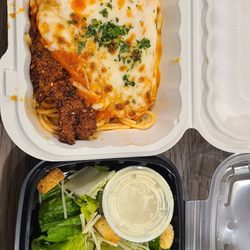 Gustoso Ristorante Italiano - Chicken parmesan with cesar salad