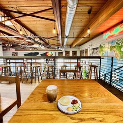 Salt Lake Roasting - Peppermint Mocha and Chicken Empanada