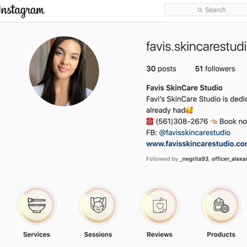 Favi's SkinCare Studio - follow me on instagram @favis.skincarestudio - Skin Care Near Me - Boynton Beach, Florida Favi's SkinCare Studio - follow me on instagram @favis.skincarestudio - Skin Care Near Me - Boynton Beach, Florida