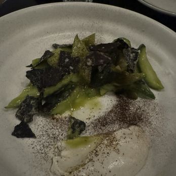 Cordelia - cucumber and toum - New American Near Me - Cleveland, Ohio