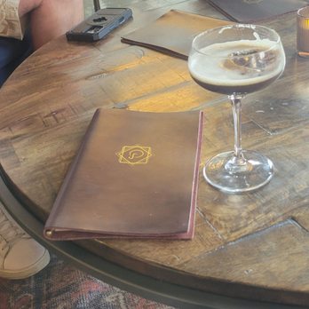 Pullman Standard - Espresso Martini and leather menus. - Cocktail Bars Near Me - Nashville, Tennessee Pullman Standard - Espresso Martini and leather menus. - Cocktail Bars Near Me - Nashville, Tennessee