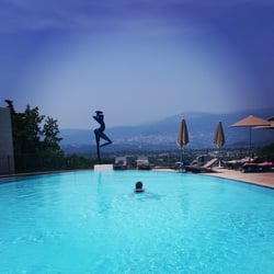Le Mas Candille - Sublime vue de la pergola au Mas candille !
