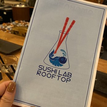 Sushi Lab Rooftop - Menu cover - Japanese Near Me - New York, New York Sushi Lab Rooftop - Menu cover - Japanese Near Me - New York, New York