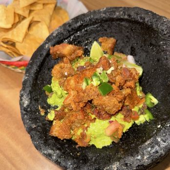 Girasol Cocina Mexicana - Guacamole with Pork Belly - Mexican Near Me - Monrovia, California Girasol Cocina Mexicana - Guacamole with Pork Belly - Mexican Near Me - Monrovia, California