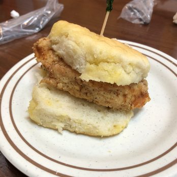 Sawmill Restaurant - Chicken tender biscuit... - American Near Me - Wilmington, North Carolina