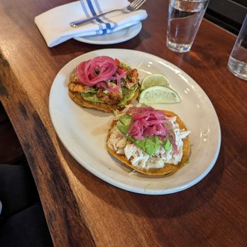 Gracia - tostada de camarones and tostada de jaiba - Mexican Near Me - Seattle, Washington Gracia - tostada de camarones and tostada de jaiba - Mexican Near Me - Seattle, Washington