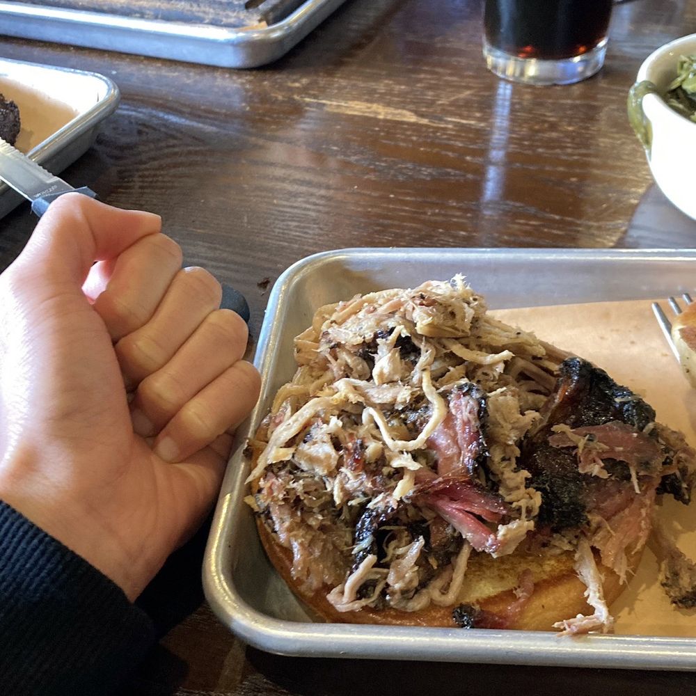 Jack's BBQ - Bellevue - Pulled pork- hand for scale - Cocktail Bars Near Me - Redmond, Washington Jack's BBQ - Bellevue - Pulled pork- hand for scale - Cocktail Bars Near Me - Redmond, Washington