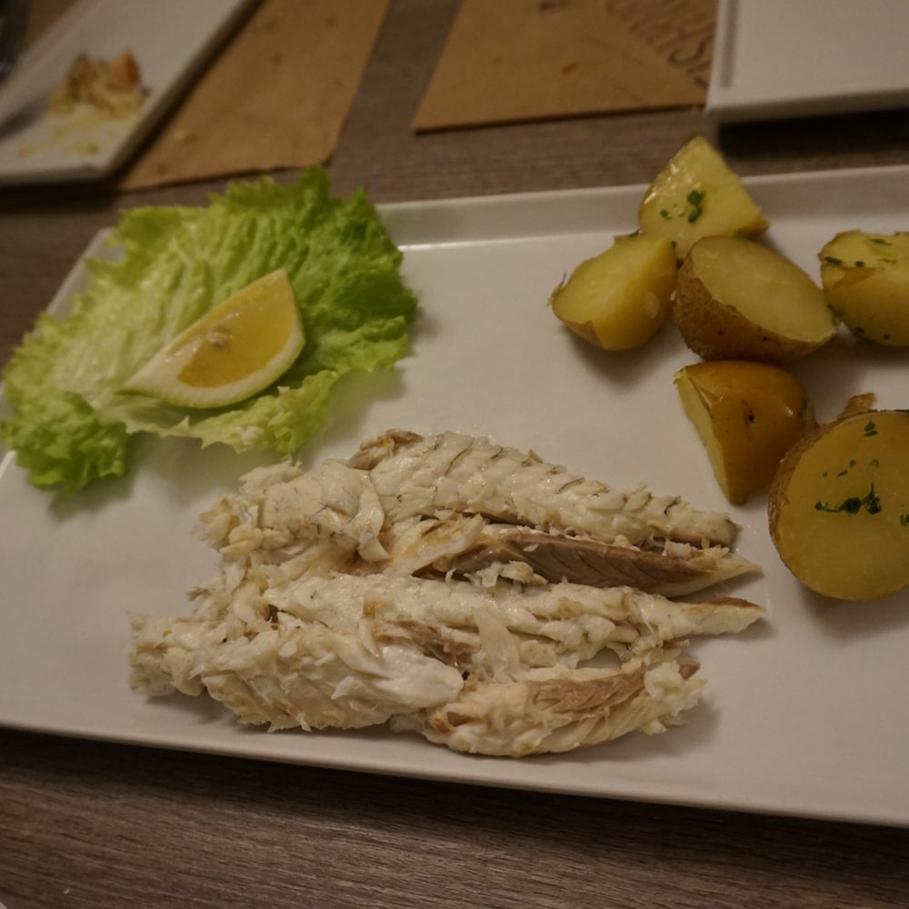 Fishing Lab Firenze - Salt-baked fish, after they cleaned it for us - Seafood Near Me - Florence, FI Fishing Lab Firenze - Salt-baked fish, after they cleaned it for us - Seafood Near Me - Florence, FI