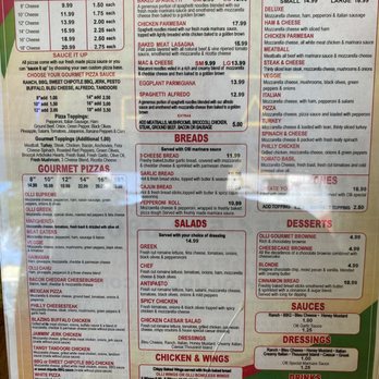 Olli Olive Pizza - Menu - Pizza Near Me - Lauderhill, Florida