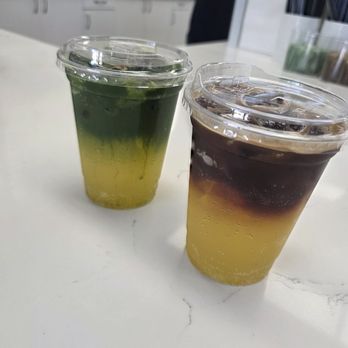 Tekosu Cafe - Matcha tonic plus espresso tonic - Coffee & Tea Near Me - Arcadia, California Tekosu Cafe - Matcha tonic plus espresso tonic - Coffee & Tea Near Me - Arcadia, California