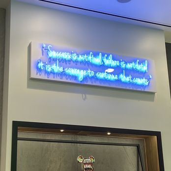 A Ma Maniere - Neon sign in the store - Men's Clothing Near Me - Houston, Texas