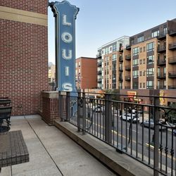 Cossetta Alimentari - Outdoor patio at Cossettas. Perfect summer evening.