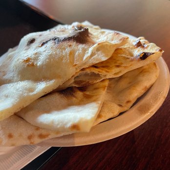 Chaat Kafe - Dinner comes with 2 full pieces of naan. Made fresh-to-order. Hot! - Indian Near Me - Sacramento, California