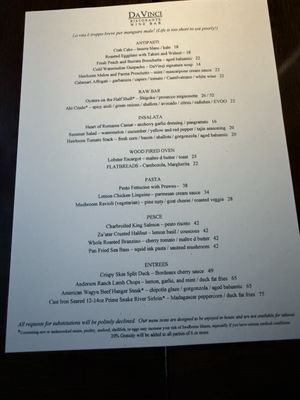 Menu photo 1 DaVinci Ristorante Salem, OR Menu photo 1 DaVinci Ristorante Salem, OR