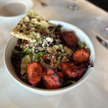 Bombay Darbar - Bombay salad lunch specials (tandoor chicken tikka) - Indian Near Me - Doral, Florida Bombay Darbar - Bombay salad lunch specials (tandoor chicken tikka) - Indian Near Me - Doral, Florida