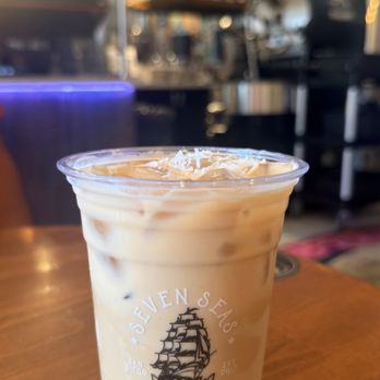 Seven Seas Roasting - Triple Coconut Latte - Coffee Roasteries Near Me - San Diego, California Seven Seas Roasting - Triple Coconut Latte - Coffee Roasteries Near Me - San Diego, California
