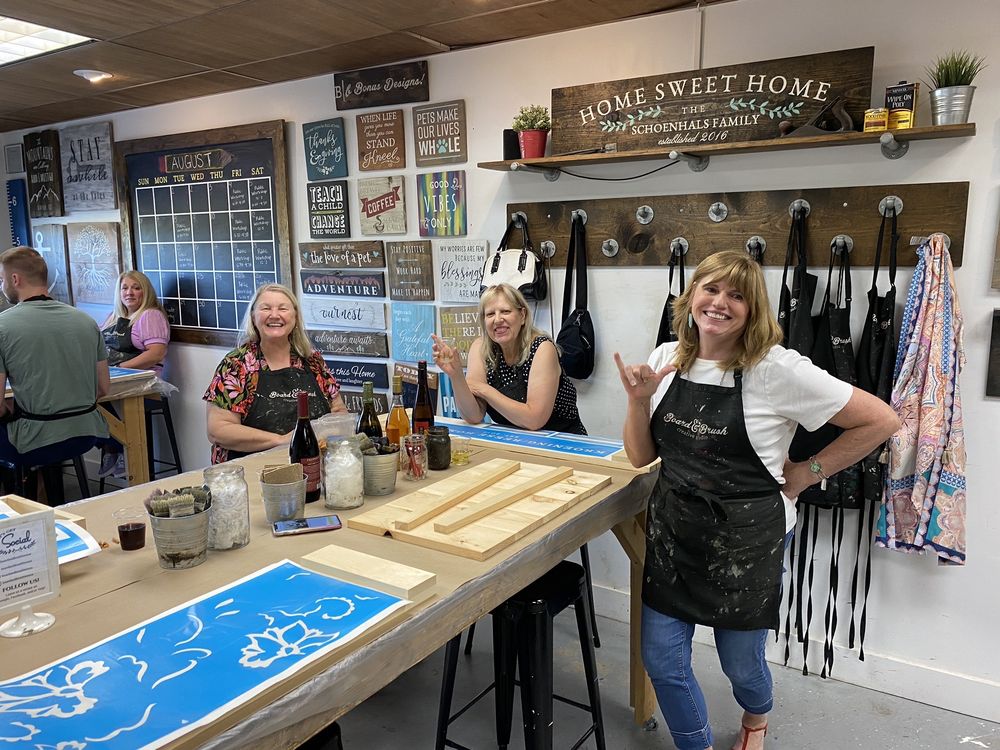 BOARD & BRUSH LENEXA Updated October 2024 38 Photos 13970 Santa Fe Trail Dr, Lenexa