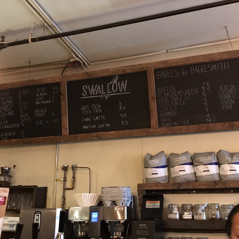 Swallow Cafe - Menu - Coffee & Tea Near Me - Brooklyn, New York