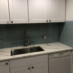 Darby’s Tile Works - Kitchen splash
