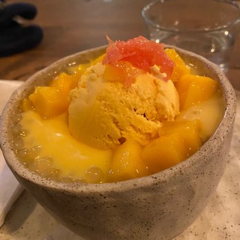 Mango Mango Dessert - A1. Special Mango Juice Sago and Pomelo with Mango Ice Cream - Desserts Near Me - New York, New York Mango Mango Dessert - A1. Special Mango Juice Sago and Pomelo with Mango Ice Cream - Desserts Near Me - New York, New York