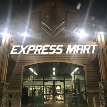Express Mart - the front of the store at night - Convenience Stores Near Me - Shingle Springs, California Express Mart - the front of the store at night - Convenience Stores Near Me - Shingle Springs, California