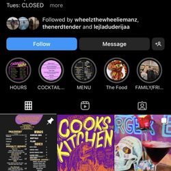 Smash Em’s Burger Bar - Home page/ Instagram