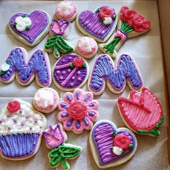 The Cupcaker Baker - a box of decorated cookies - Bakeries Near Me - Post Falls, Idaho