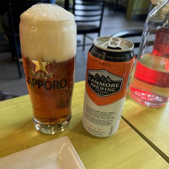 Quatro Asian Bistro - They have alcohol in cans... albeit old - Asian Fusion Near Me - Canmore, Alberta Quatro Asian Bistro - They have alcohol in cans... albeit old - Asian Fusion Near Me - Canmore, Alberta
