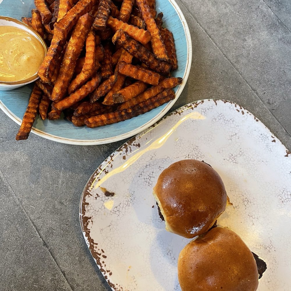 Sliders  Sweet Potato Fries