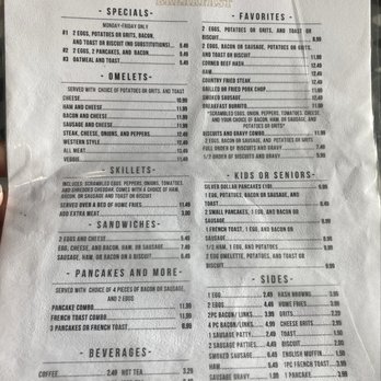 The Black Eyed Pea - Menu (Breakfast) - 8/2025 - Southern Near Me - Dade City, Florida The Black Eyed Pea - Menu (Breakfast) - 8/2025 - Southern Near Me - Dade City, Florida