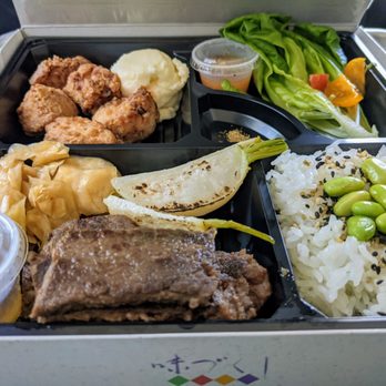 Mugen - Weekly bento - New American Near Me - Honolulu, Hawaii Mugen - Weekly bento - New American Near Me - Honolulu, Hawaii