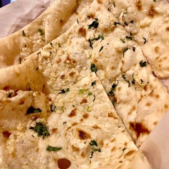 Laila - Garlic Naan - Seafood Near Me - Asheville, North Carolina Laila - Garlic Naan - Seafood Near Me - Asheville, North Carolina